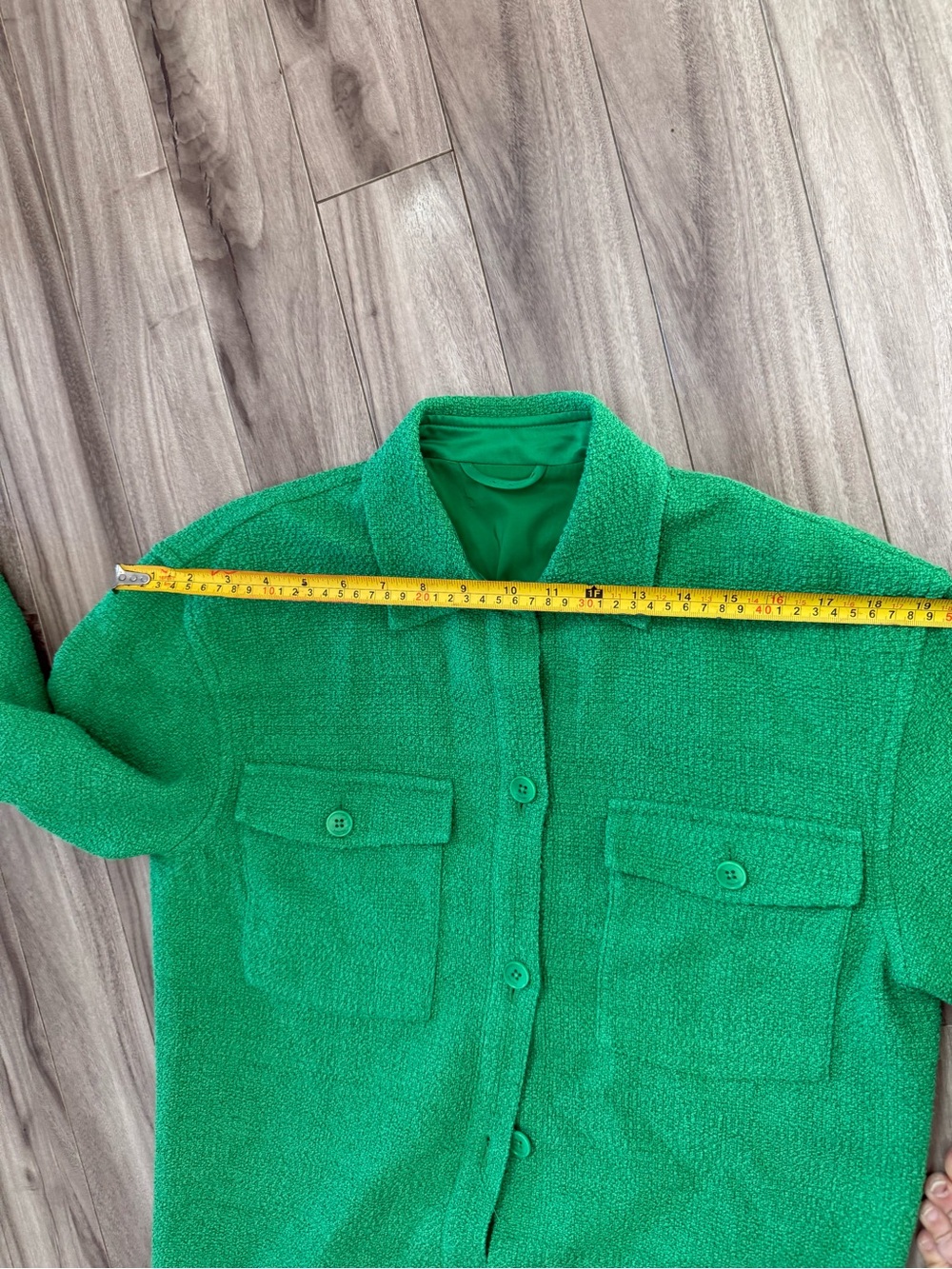 Babaton Emerald Green Utility Overshirt - Picture 7 of 8